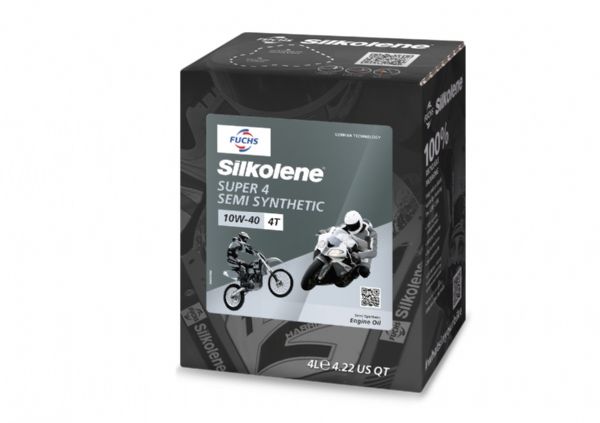 FUCHS Silkolene Super 4 10W-40 Motorcycle Oil